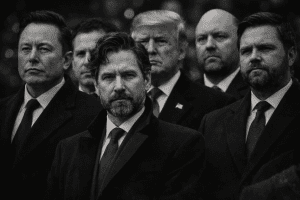 Curtis Yarvin, ideólogo de la Ilustración Oscura, fue invitado de honor en la inauguración de Trump. Sus ideas sobre abolir la democracia y gobernar con CEO-dictadores ahora orientan a Musk, Thiel, Andreessen y el vicepresidente Vance. No es teoría: es política real.