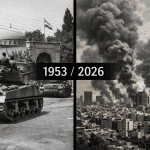 La prensa que fabrica guerras: Irán, el sha de Persia y la vieja maquinaria del consentimiento Trump bombardea Irán con el mismo lenguaje de libertad que usó la CIA en 1953 para derrocar a Mossadegh. La prensa mainstream fabrica consentimiento sin hacer las preguntas que importan. Un análisis de la vieja maquinaria que convierte las guerras en inevitables antes de que empiecen.