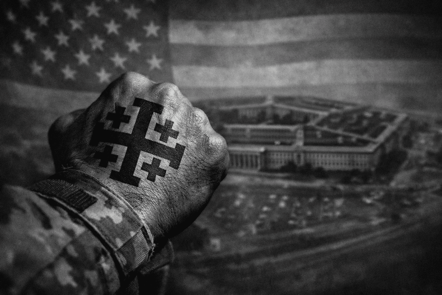 El secretario de Defensa de EE.UU. lleva tatuada la cruz de las cruzadas. Sus comandantes presentan la guerra contra Irán como el Armagedón bíblico.