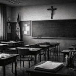 La religión en la escuela pública: un concordato de 1979 que huele a sacristía Casi 70 organizaciones reclaman que la religión salga del horario lectivo en las escuelas españolas. Mientras las matriculaciones caen, el profesorado confesional crece un 43%. Un análisis del anacronismo jurídico y político que frena la escuela laica en España.