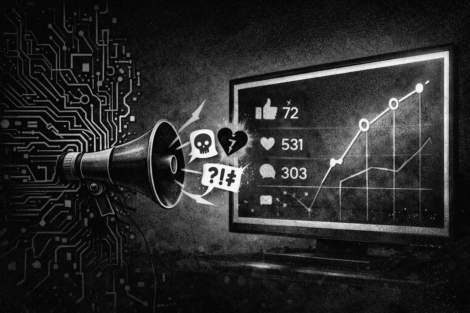 odio redes sociales algoritmo