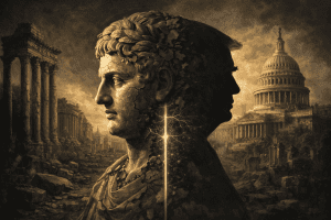 Trump, decadencia imperial, Roma, historia política, política exterior, Verlaine, Calígula, imperialismo, Estados Unidos, Humanismo MAX